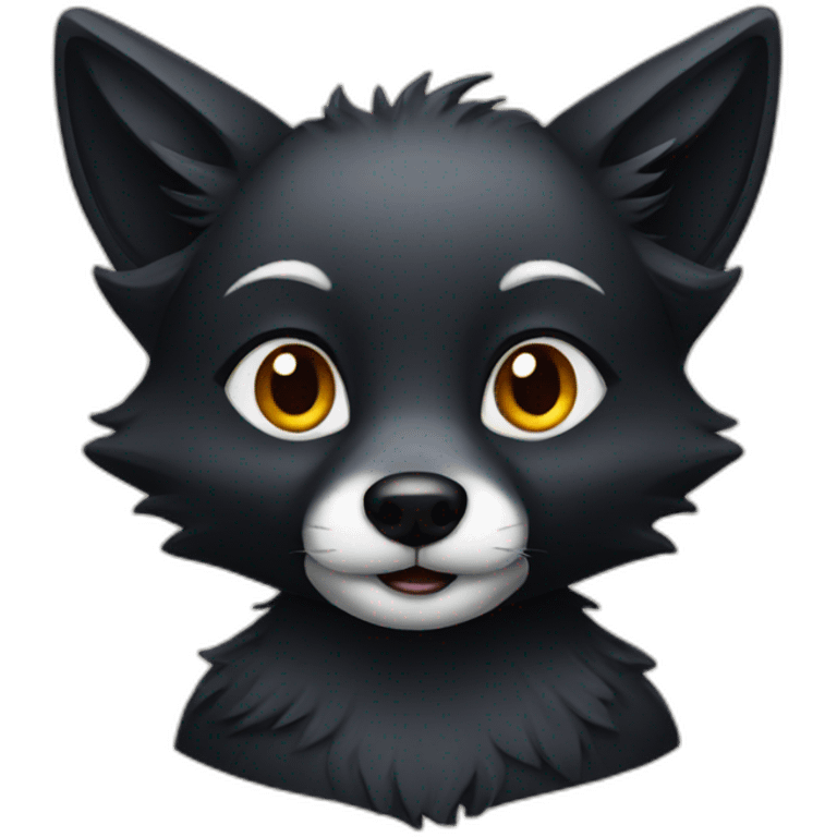 black fox emoji