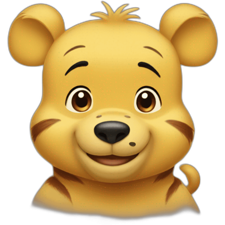 Chinese Winnie the pooh emoji