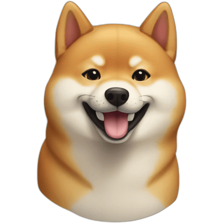 happy shiba inu emoji