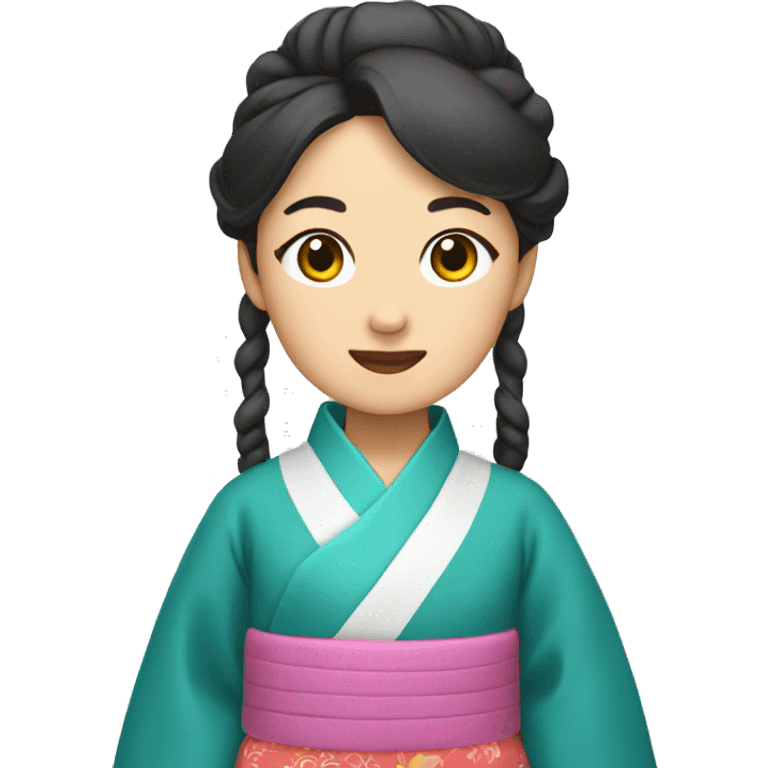 Women’s hanbok emoji