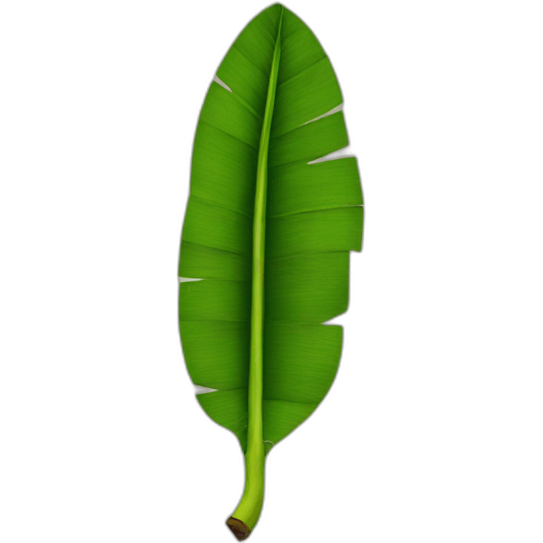 Banana leaf emoji