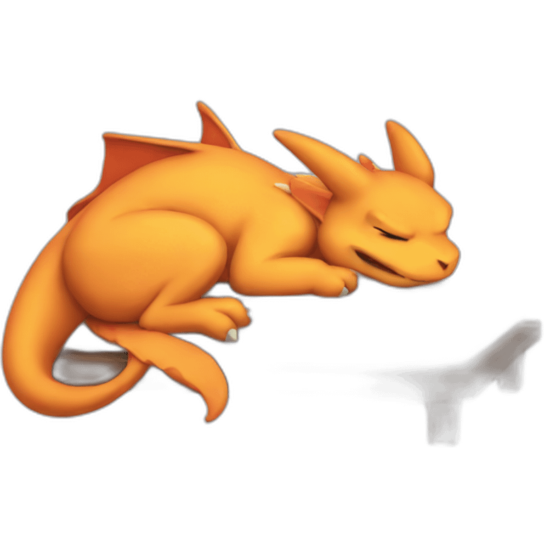 charizard sleeping emoji