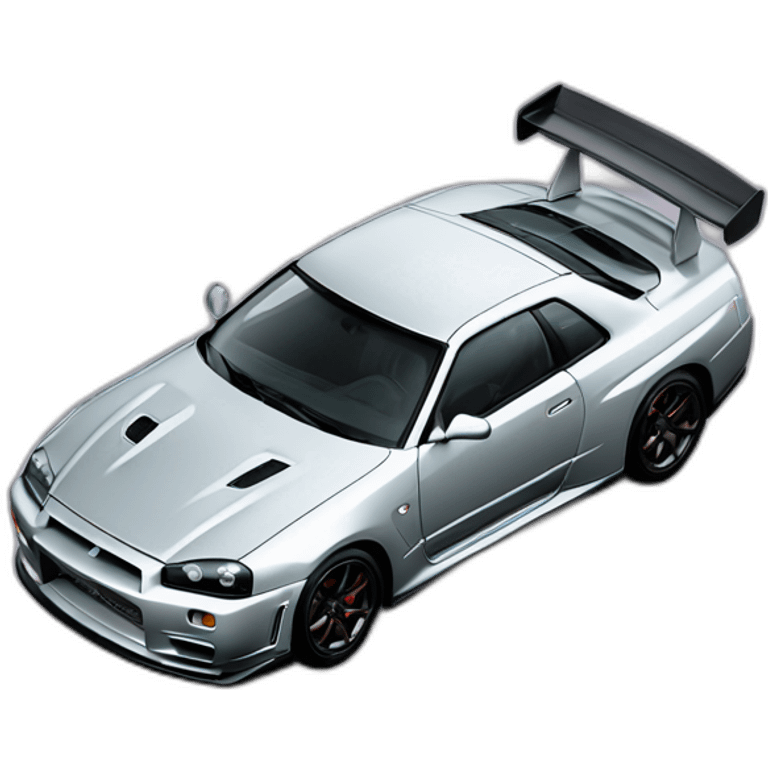 Nissan gtr r34 emoji