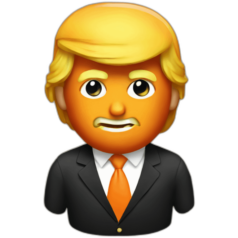 trump pumpkin emoji