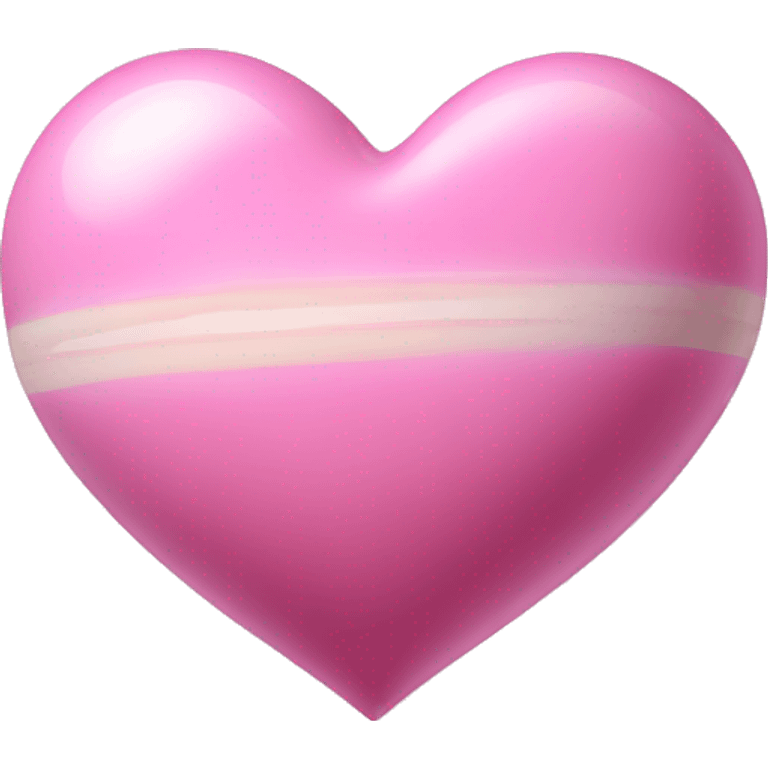 babypink heart shape saturn emoji