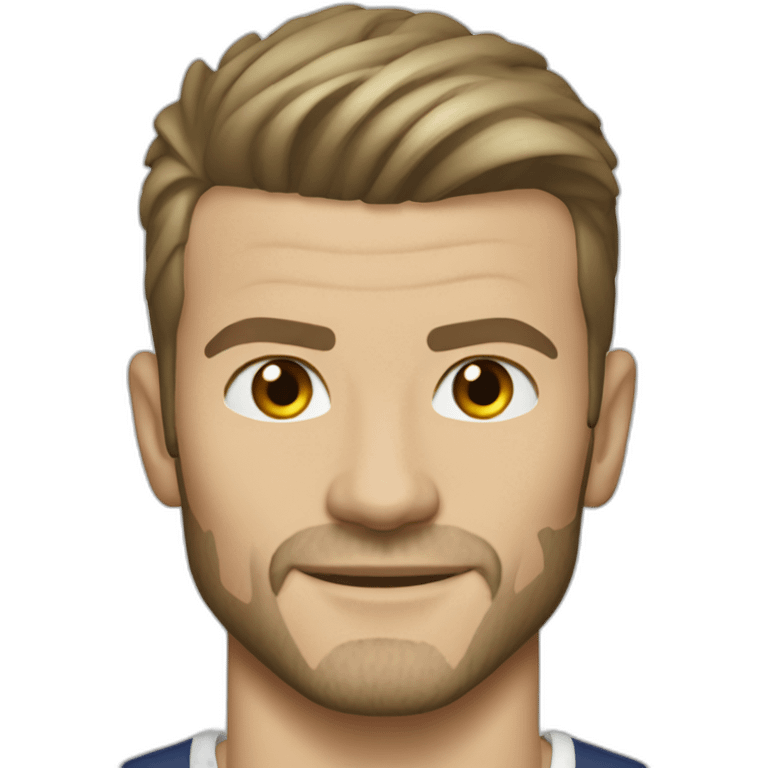 David beckam emoji