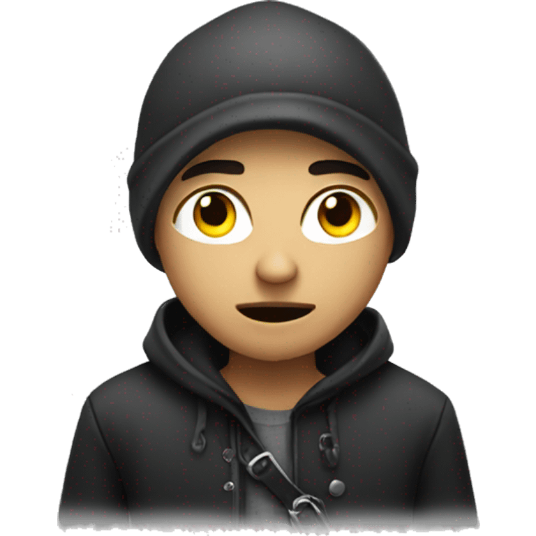 Thief boy  emoji