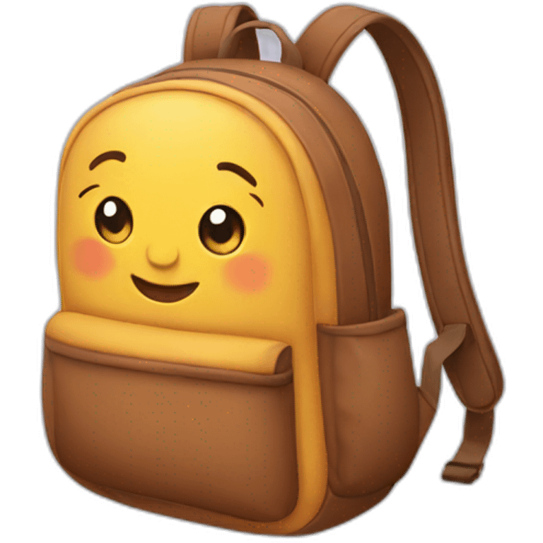 children's backpack emoji