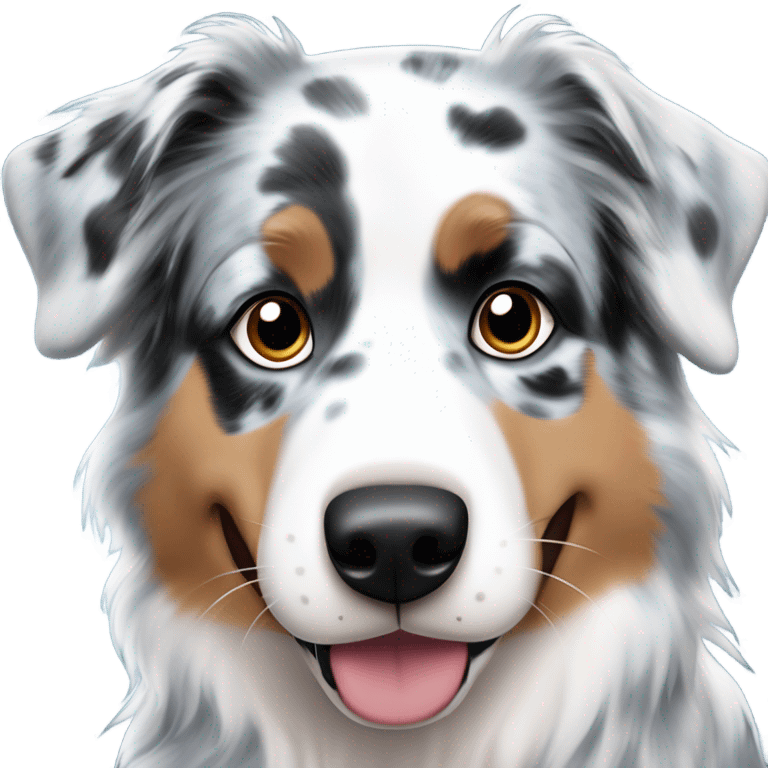 Australian shepherd blue Merle emoji