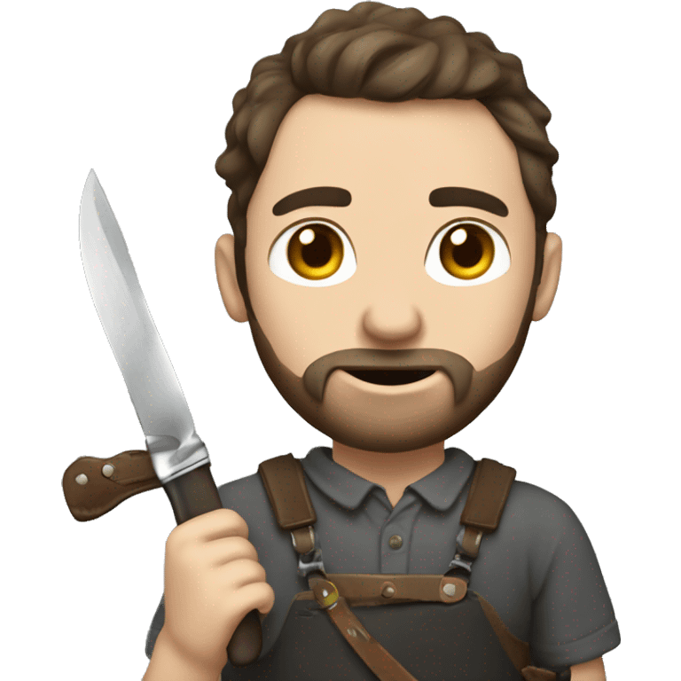 argentino con cuchillo emoji