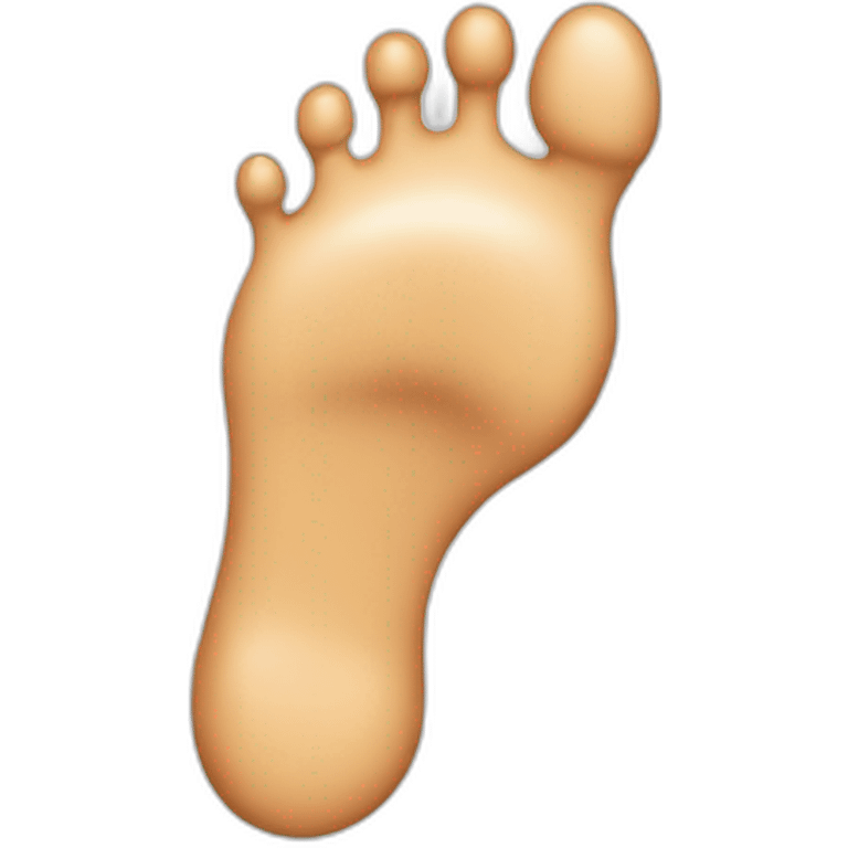 Foot emoji