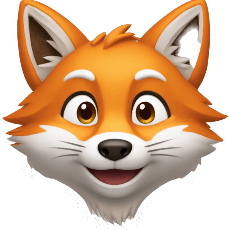 Tails the fox emoji