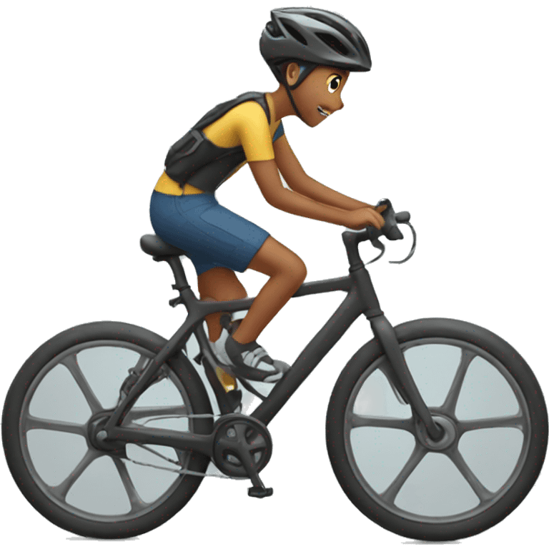 kid on the bike emoji