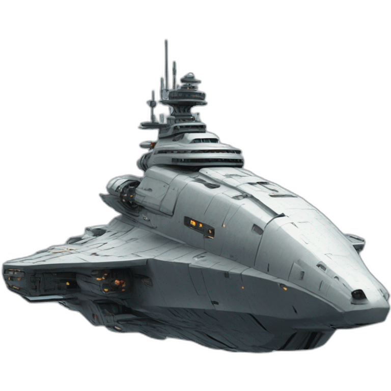 space battleship emoji