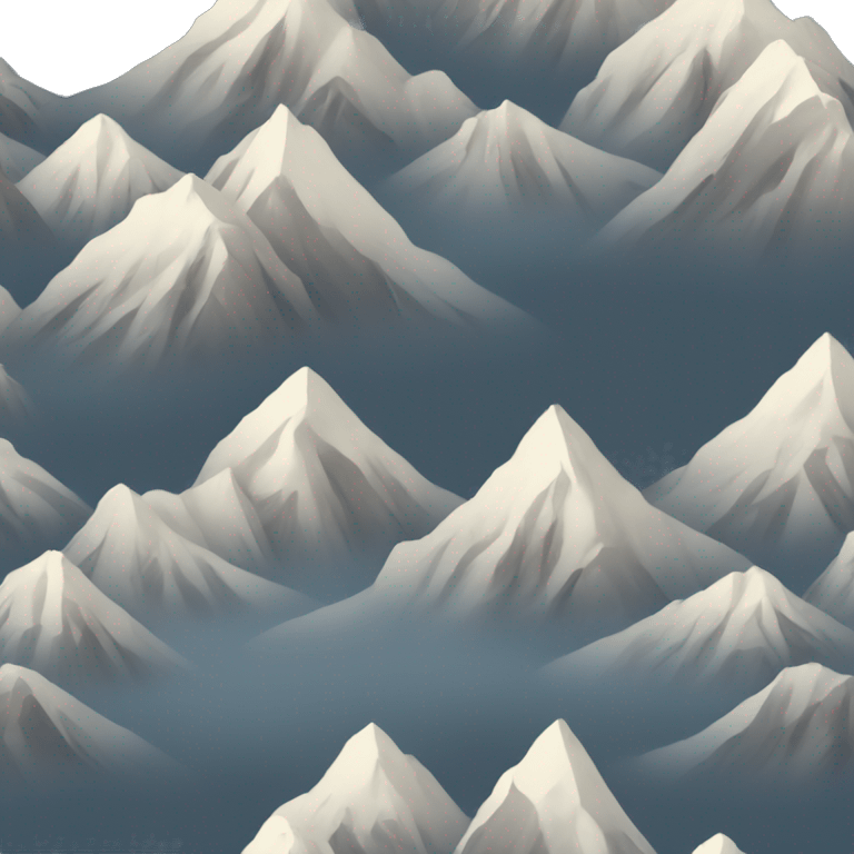 Mountain peaks emoji