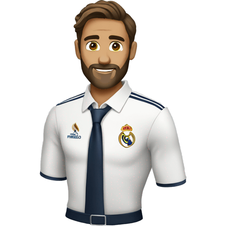 leon con la camisa del real madrid emoji