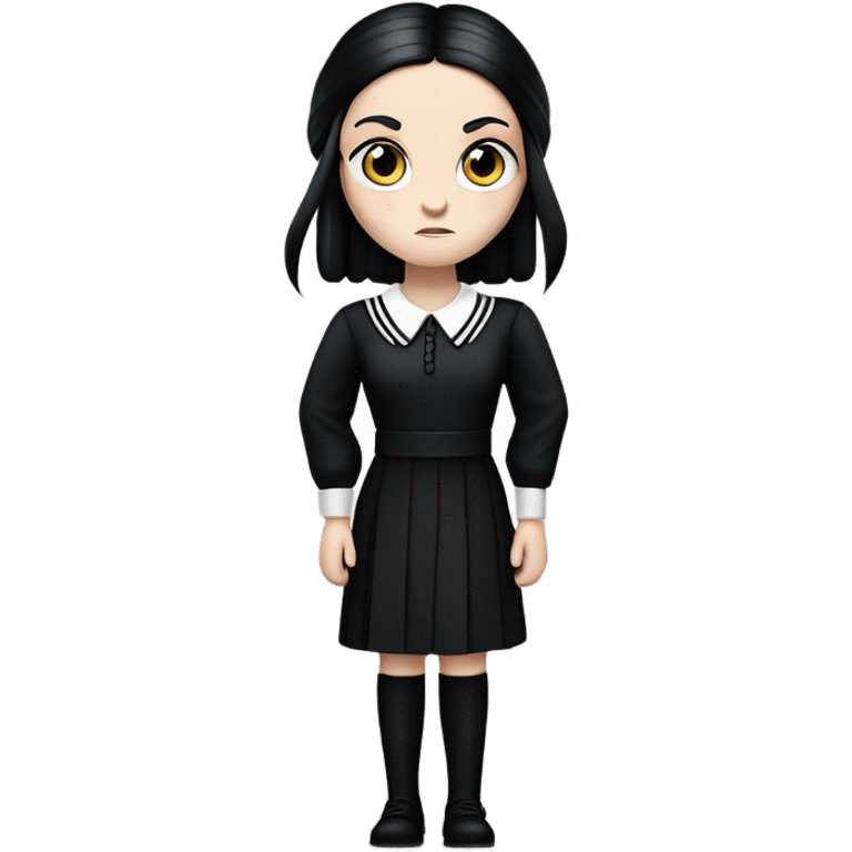 wednesday addams emoji