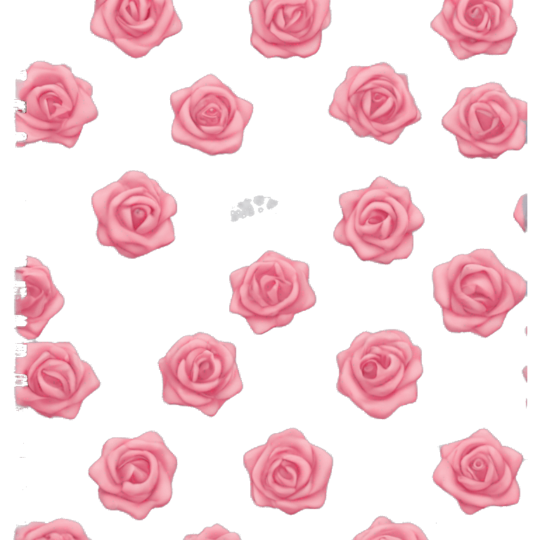 Notebook with rose pattern design on the cover emoji