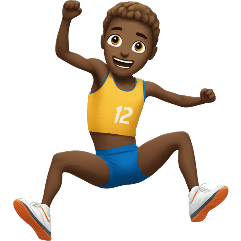 long jump emoji