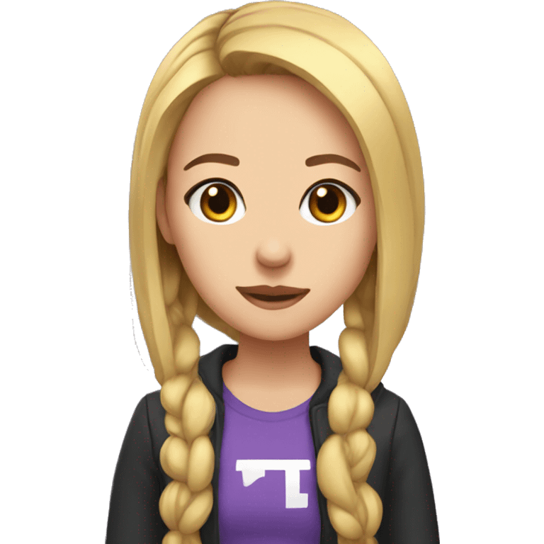 twitch girl streamer  emoji