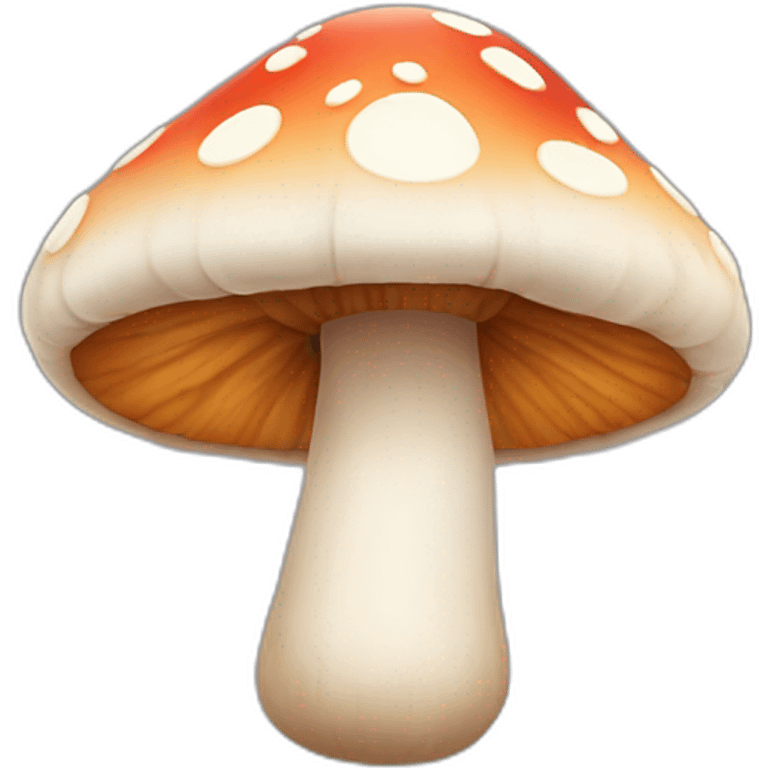 cute mushroom emoji