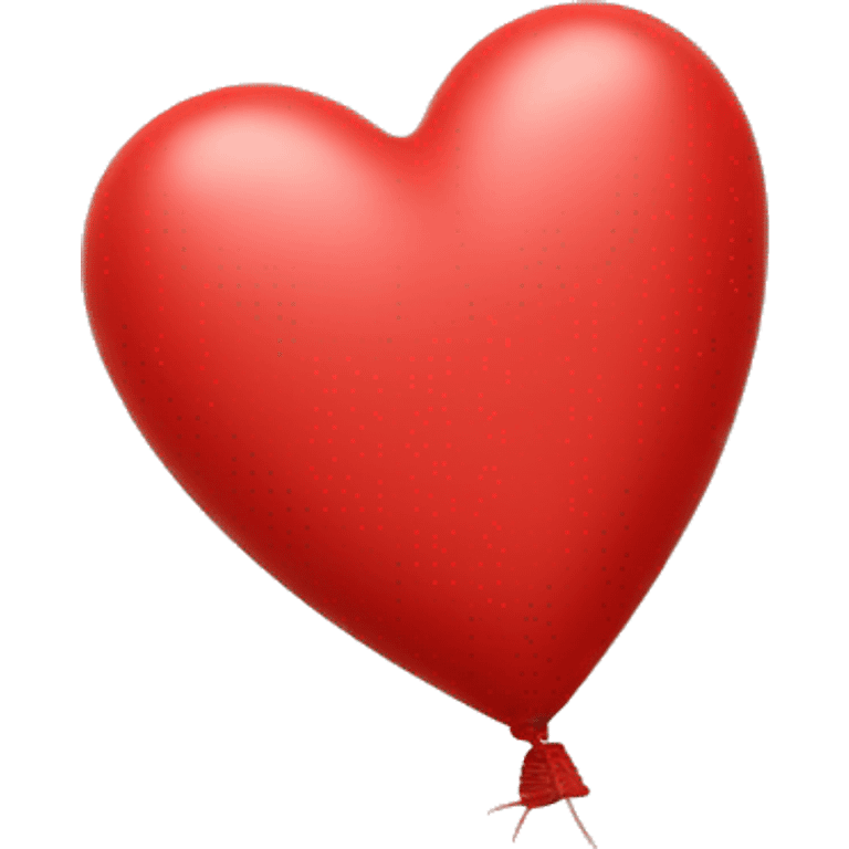 heart red balloon with string forword upper right emoji