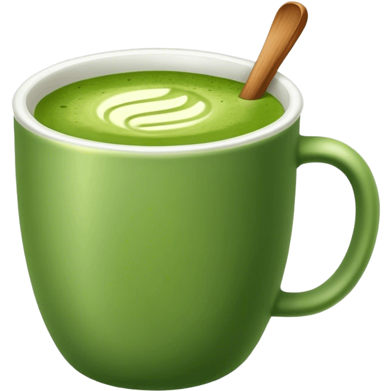 matcha cup emoji