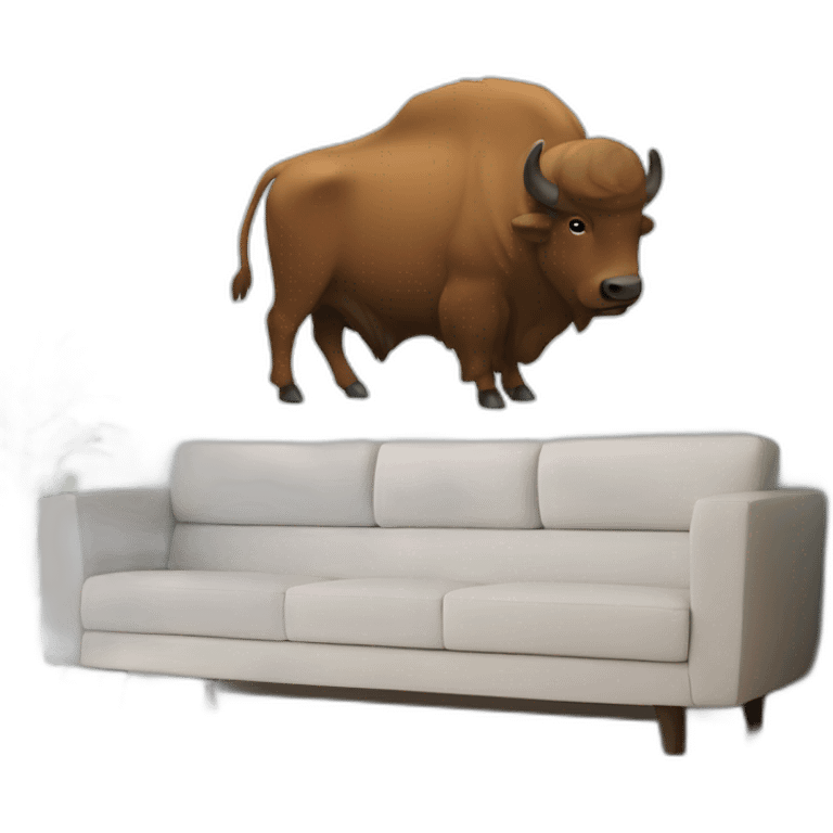 buffalo on couch emoji