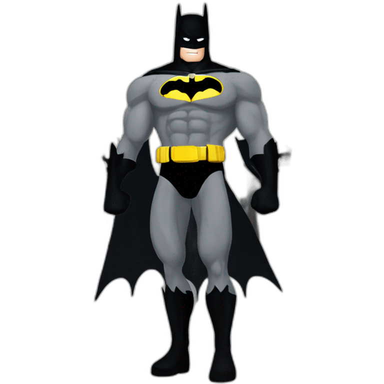 batman deadt in the gym emoji