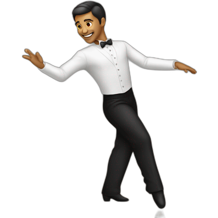 ballroom latin male dancer emoji