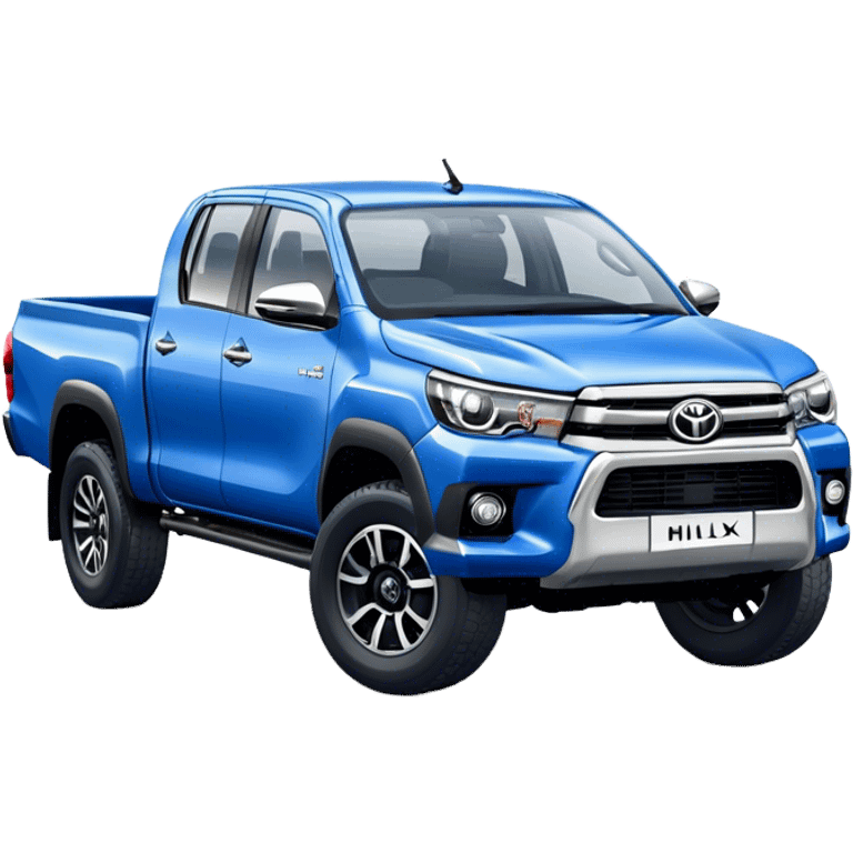 Toyota Hilux - Toyota (Model Year: 2021) (Iconic colour: Blue) emoji