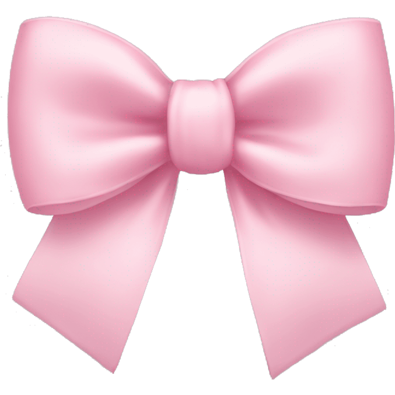 Light Pink bow emoji