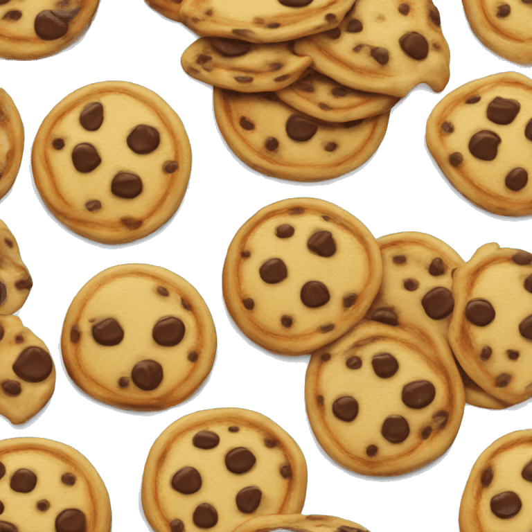 Chocolate chip pancakes emoji