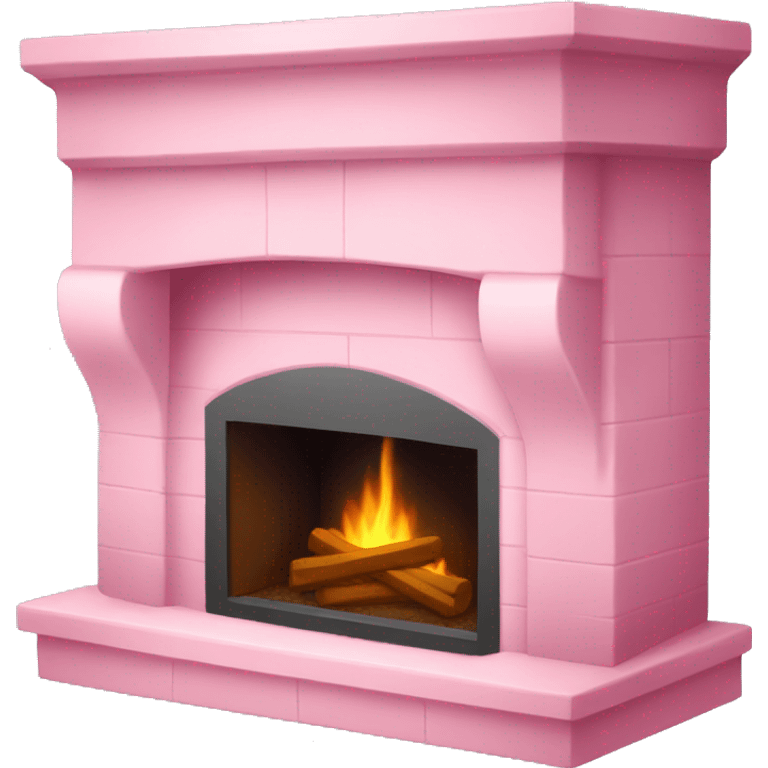 Winter Pink FirePlace emoji