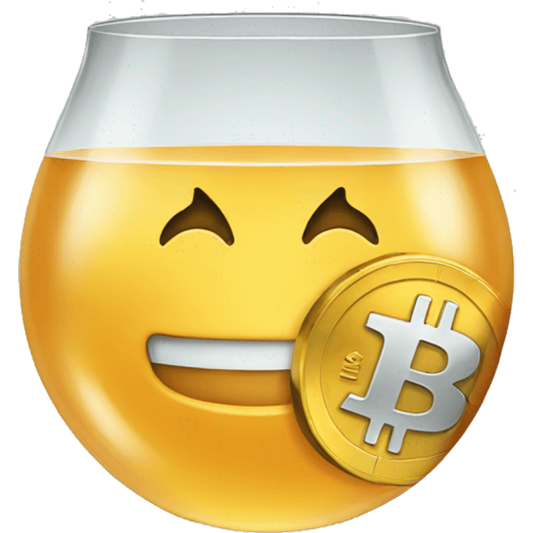 bitcoin gin emoji