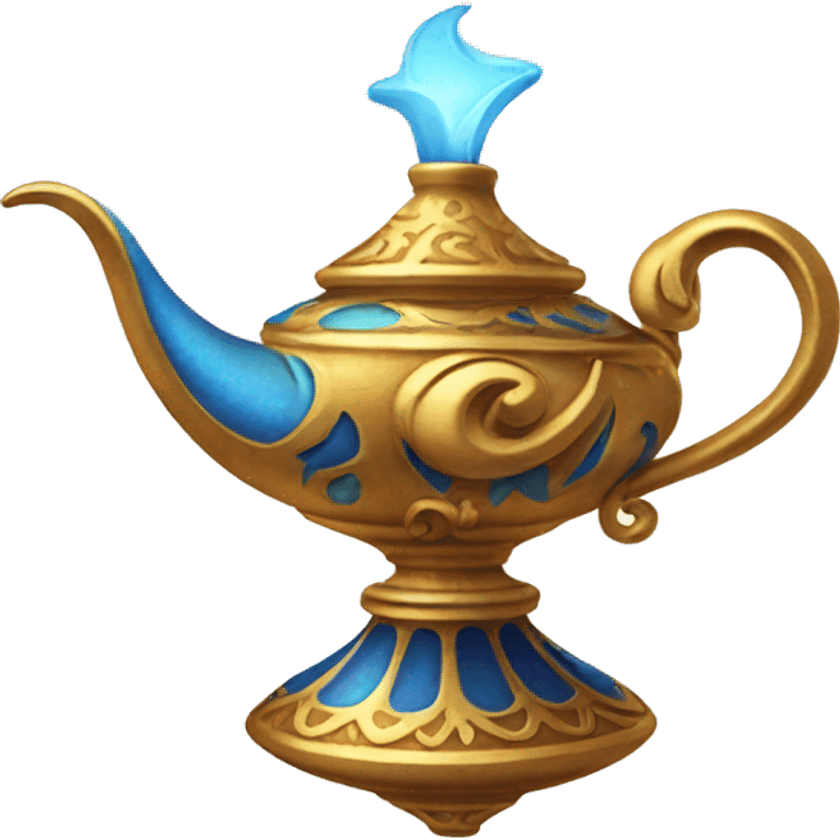 Genie lamp aladdin emoji