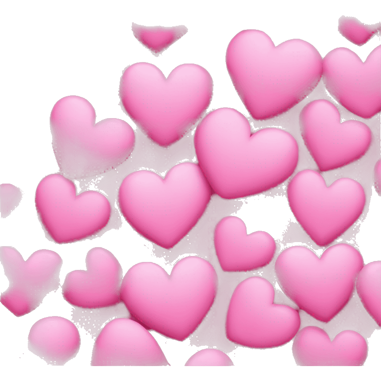 Pink Hearts emoji