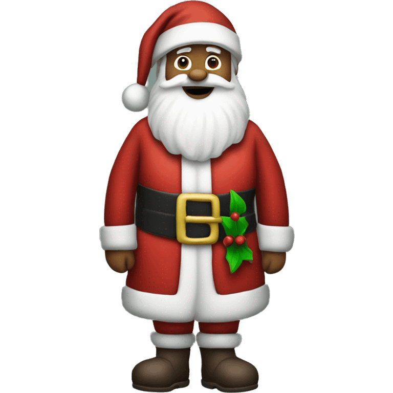 standing skinny santa claus emoji