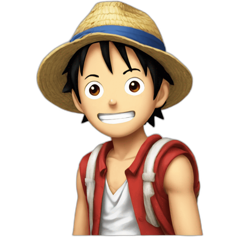 Luffy emoji