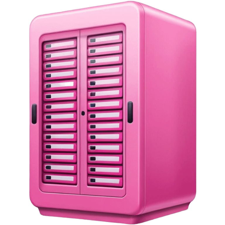 pink data center emoji