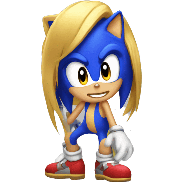 sonic girl emoji