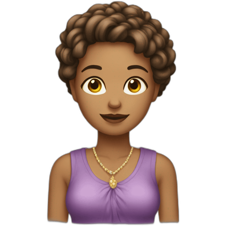 Beatifull woman emoji