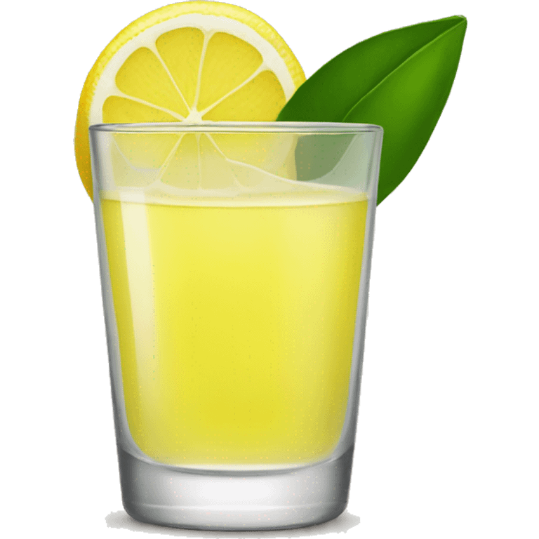 Lemon and shots emoji