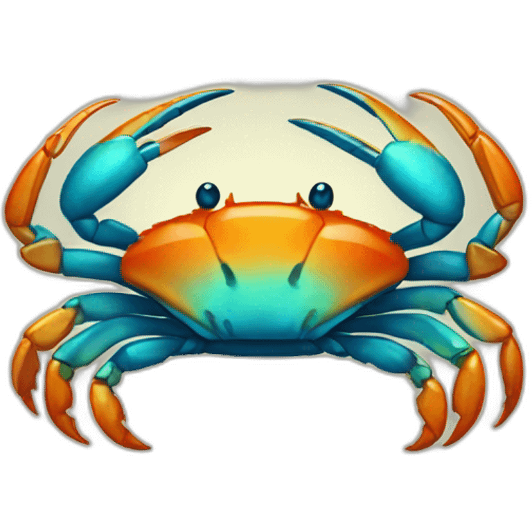 shiny-crab emoji