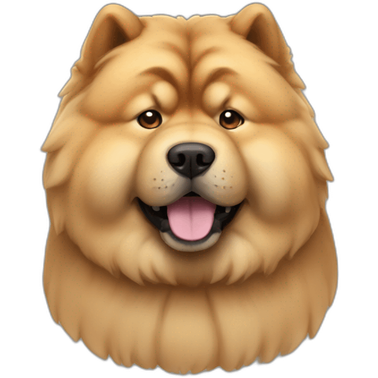 Chow chow emoji