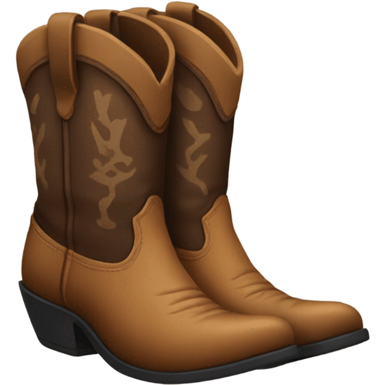 western boots emoji