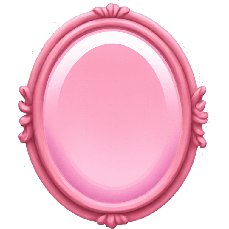 Pink mirror  emoji