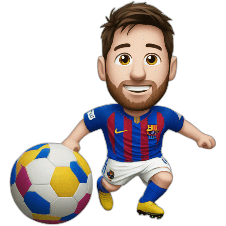 Messi qui porte un ane emoji