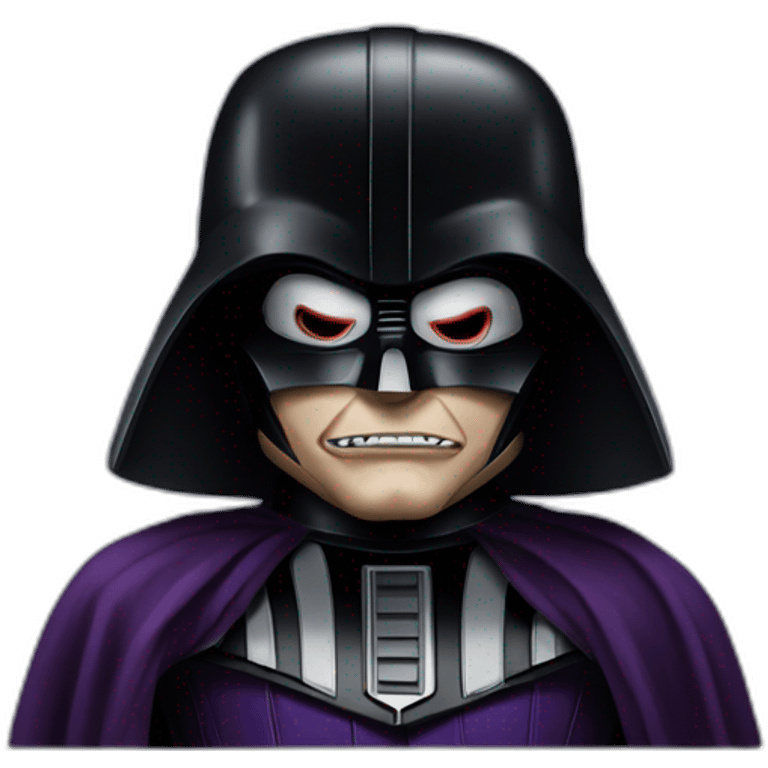 The joker as darth vader emoji