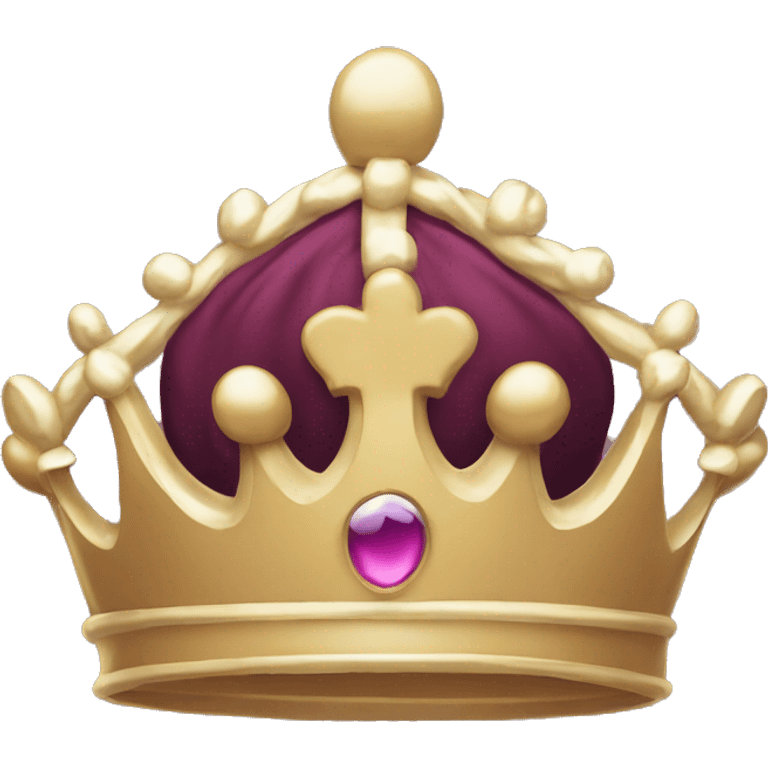 a crown with text
 xGuizZ emoji